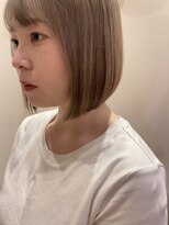 エニフ(ENIF) ☆切りっぱなしボブ 透明感カラー ☆