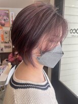 ヘア メイク ココ(hair make coco)&nbsp;ハイライト×ピンクアッシュ♪♪