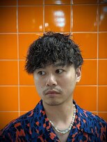 ヒロギンザ 上野店(HIRO GINZA)&nbsp;ツイスパメンズパーママッシュツーブロ束感メッシュ