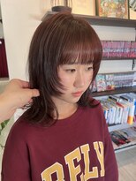 マイ ヘア デザイン 岡崎(MY hair design)&nbsp;切りっぱなしボブ/エアリーロング/美髪/ピンクブラウン/岡崎