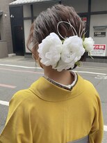 モダンメイド 四条烏丸(modern made)&nbsp;ミディアム20代30代40代カールセミディシアーカラー姫カット美髪