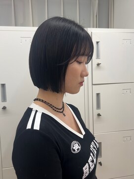シーラス(cirrus) 【akari担当】ディープパープル×ぷつっとボブ20代/30代/40代