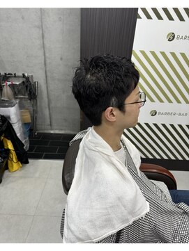 バーバーバー 八広(BARBER-BAR) ナチュラルショート #メンズカット