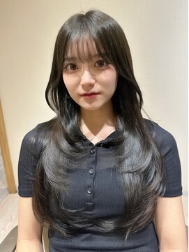 トッカ 赤羽アネックス店(tocca) 韓国/夏/オリーブベージュ/レイヤーカット/前髪/イメチェン