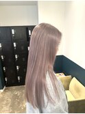 ブリーチ２回ラベンダーグレージュstylist聖斗