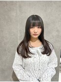 レイヤーカット／ナチュラル／モテ髪/銀座/ロングレイヤー