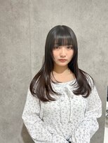 レイヤーカット／ナチュラル／モテ髪/銀座/ロングレイヤー