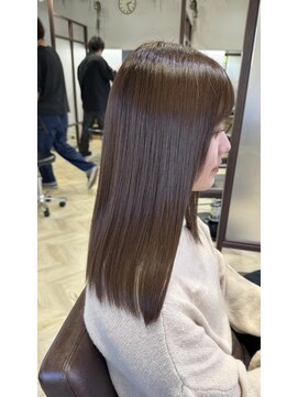 ボタニウム バイ アールサロン(BOTANIUM by RrSALON) 艶髪グレージュカラーと最新RrSALON HYDRO XEトリートメント