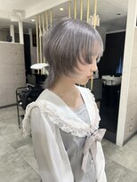 リンドトウキョウ ウメダ(LINDO TOKYO)&nbsp;大阪/梅田/ウルフカット/ホワイトシルバー