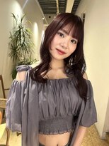 セブンベルベット(7 Velvet)&nbsp;艶髪ピンクレッド髪質改善カラー/KAORISHINJYO