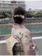 ビューティーアドバンス ピンナ(Beauty advance Pinna)&nbsp;ゆるふわシニヨンおよばれヘア