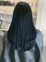 セプト 天神大名(SEPT.)&nbsp;ブルーグレー ケアブリーチ ダメージレス 艶髪ロング 20代