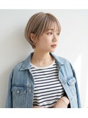 ショートカット/顔まわりカット/ハイライト/髪質改善/白髪ぼかし