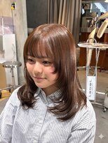 エッセ 大阪梅田茶屋町店(esse) 【梅田/U24】柔らかベージュ×フェイスレイヤー