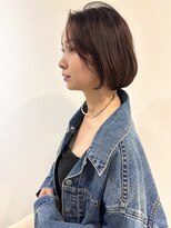 ゼン(ZEEN)&nbsp;フレンチボブ /マロンベージュ  担当:いとうゆい