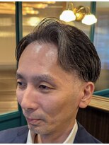 モーリーズバーバーショップ 北浜本店(MORLY’s Barbershop)&nbsp;ふんわりパートスタイル
