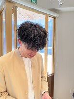 ゼットン 群馬 高崎店(ZettoN)&nbsp;マッシュツイストパーマ　メンズヘア