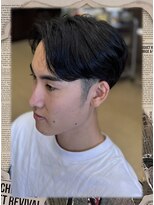 アモーレ&nbsp;流し前髪・フェザーセンターパート