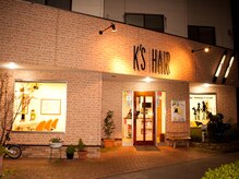 ケイズヘアー(K'S HAIR)の雰囲気（目立つ外観!!大通りに面してます☆）