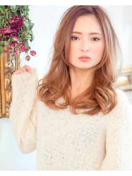 リアンバイアリュール(Lian by Allure) 【ほつれウェーブ×透明感】ヌーディカラーで