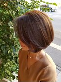 ラベンダーアッシュボブ