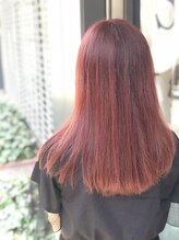 ロコデアート ヘアー ルーム(locoDeart hair room) #レッドカラー#ロング
