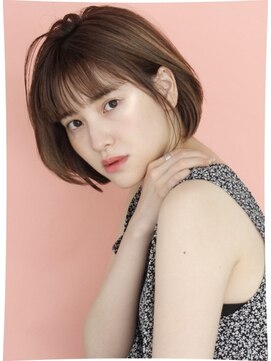 ロビー 表参道(ROBBY) 大人可愛い☆ハイライトカラーのグラデーションボブ