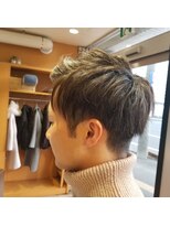 クラージュ 二十四軒店(HAIR SPACE COURAGE) さわやかツーブロックショート