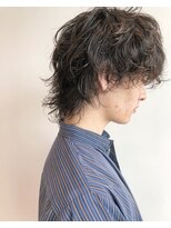 ヴァンキャトル デニム(vingt_quatre denim)&nbsp;メンズ☆ミディアムウルフパーマ