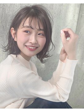 シスタ(SISTA) 【SiSTA】田中シースルーバング外はねナチュラルベージュ