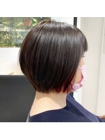 ルディー バイ ヘアーポケット(rudii by HAIR POCKET)&nbsp;ひし形ショートボブ×ポイントカラー