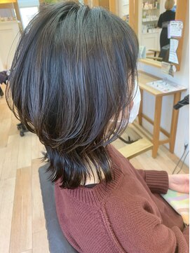 オーシャン(Ocean) [OCEAN Hair&Life藤原純] 黒髪ボブディくびれヘア☆