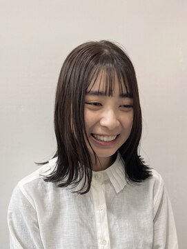 ネリー 銀座(NERIE) 似合わせカット 透け感タイトスタイル[銀座/銀座駅]