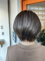 ココ スムス(coco sumusu) ナチュラルショートボブ×オリーブベージュ