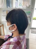 30代40代50代◎大人ナチュラルレイヤーショートボブ　日暮里