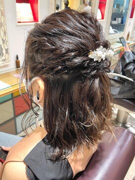ネオリーブ チッタ 阿佐ヶ谷店(Neolive citta) 大人キレイふんわりハーフアップヘアセット☆