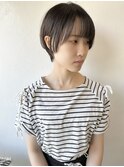 顔周りスッキリショート
