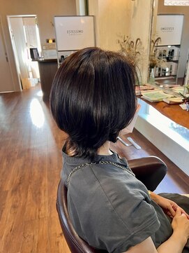 クルールえみ(couleur) 外はね