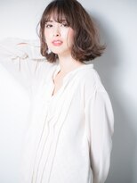 カバーヘア イヴ 戸頭店(COVER HAIR EVE)&nbsp;小顔耳かけ外ハネボブパーマヘルシースタイルv戸頭20代30代40代