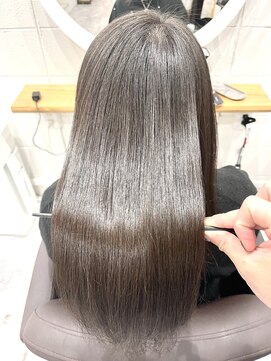 アムヘアー(A.M. hair) 【自分史上一番☆】髪質改善ストレート