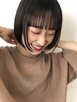 シスタ(SISTA)&nbsp;ボブ/黒髪ボブ/前髪カット