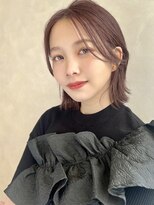 トゥルーズ 梅田店(TLUUS)&nbsp;TLUUS似合わせカットダークアッシュミディアムレイヤーカット