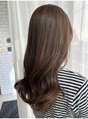 【ChaoMICHI yuika】オリーブベージュ ロング
