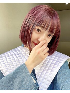 スニュウ(snuw) レイヤーカット/ボブ/インナーカラー