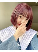 レイヤーカット/ボブ/インナーカラー