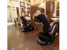 銀座マツナガ 有楽町店の雰囲気（メンズ専用でリラックス★寛げる雰囲気の理容室でヘッドスパ！）