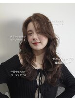 アンアミ キチジョウジ(Un ami Kichijoji) 韓国風パーマ/コテ巻き風パーマ/レイヤーカット/韓国ヘア