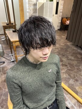 ハルクファースト 札幌(HRK 1st.) ツイストスパイラルパーマ/札幌メンズショート/札幌メンズパーマ