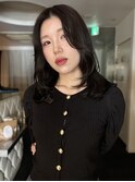 オフィス映え、ツヤ髪レイヤー☆