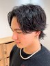 【早野担当】メンズカット+シャドウパーマorフェザーパーマ　15200円